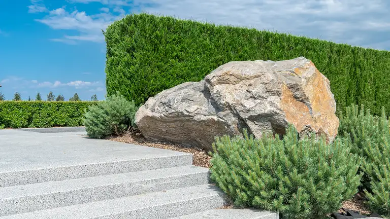 Boulders at the Olimar Stone yard